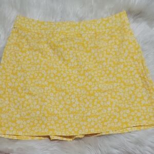 Rip Skirt Women's XS Adjustable Yellow Floral Skirt